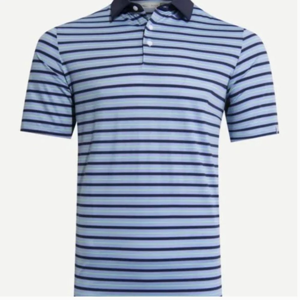 Men Multistriped Polo Size L/52